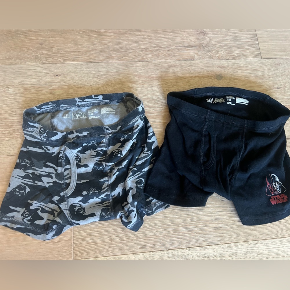 GAP Star Wars Boys Boxer Briefs Size 8 washed but not worn.